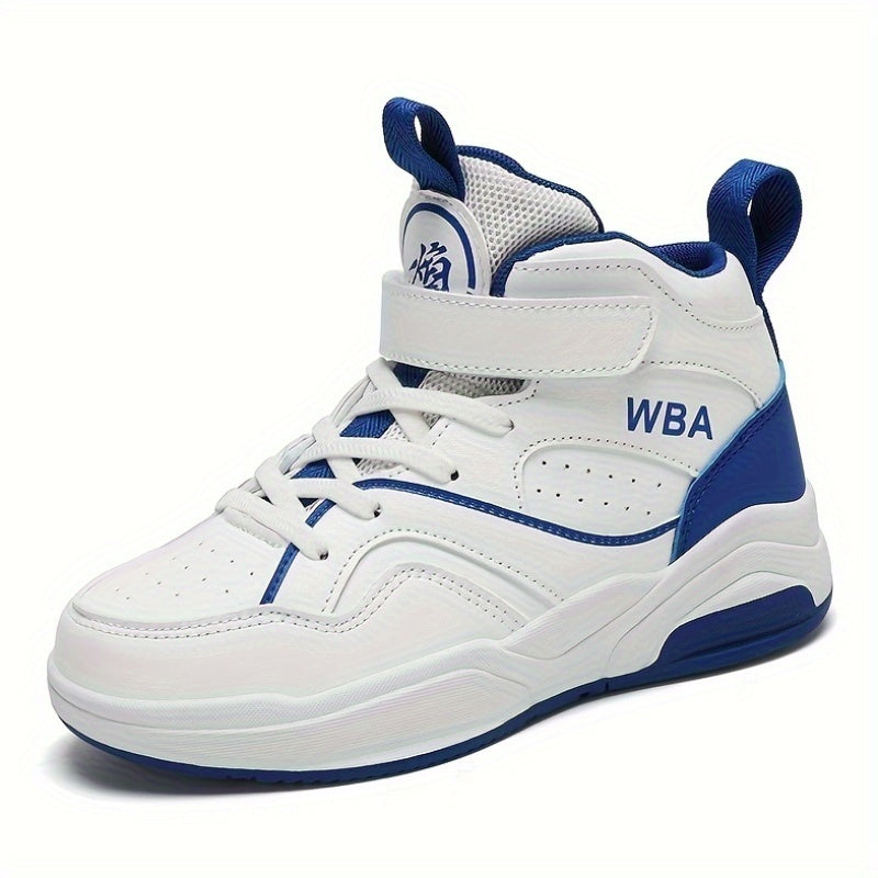 Boys High Top Anti Slip Sneakers for Outdoor Walking Running