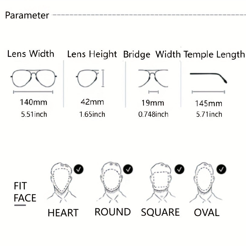 Minimalist Glossy Half frame Glasses