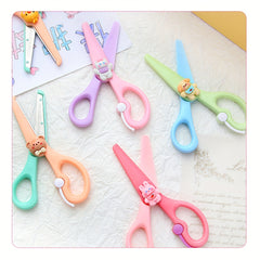 1pc Cartoon Scissors Student Scrapbook Art Cutting Paper