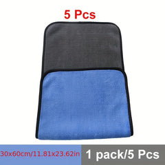 5pcs Microfiber Towels for Car Detailing Cleaning - Car Drying, Car Wash Cloth