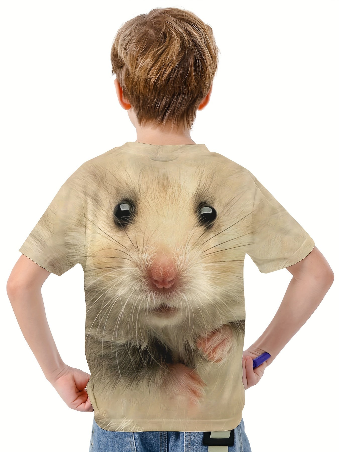 Boys' Hamster Graphic T Shirt 3D Print Tee for Summer