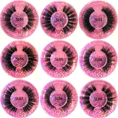 30 Pairs Mixed Style 3D Fluffy Faux Mink Lashes for Daily Makeup