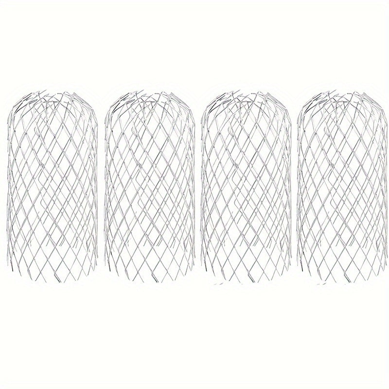 4pcs Aluminum Drainage Ditch Filter Prevents Blockage