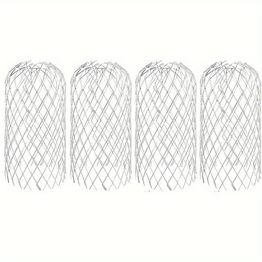 4pcs Aluminum Drainage Ditch Filter Prevents Blockage