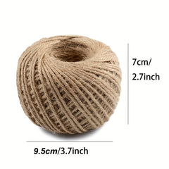 Natural Jute Twine 400 Feet Dia1MM DIY Rope Garden Twine Cord
