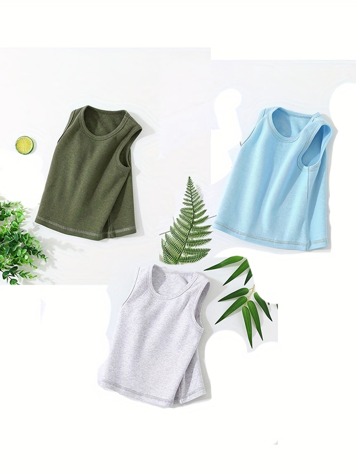 Kids Body Vests Multicolor Options Spring Summer Autumn Winter Style