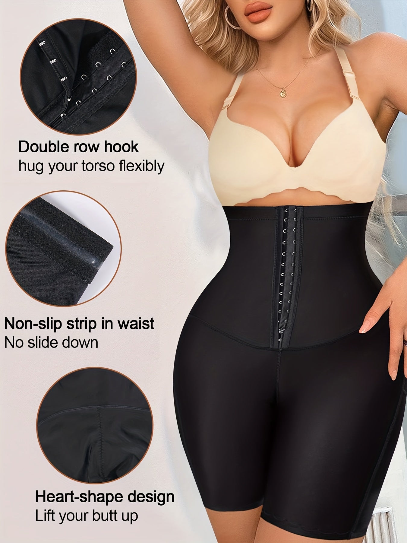 High Waist Shaping Shorts Tummy Control Compression Shorts