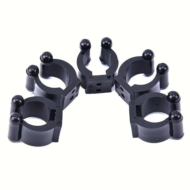 5pcs Billiard Cue Clip Pool Cue Display Clip Fishing Rod Clip Hook