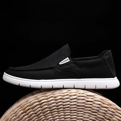 Traditional Beijing Shoes Kung Fu Tai Chi Rubber Sole Slip On Flat Shoes