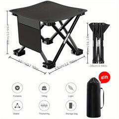 Portable Ultralight Foldable Stool for Outdoor Camping
