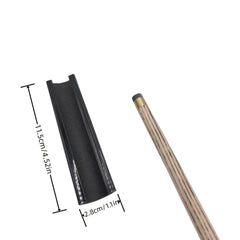 Billiard Rod Repair Tool U-shaped Snooker Rod Head Grinding Board