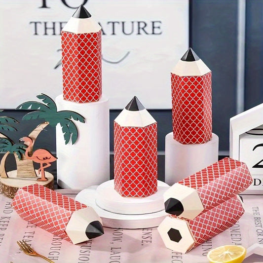 6pcs Cartoon Pencils Candy Home Decor