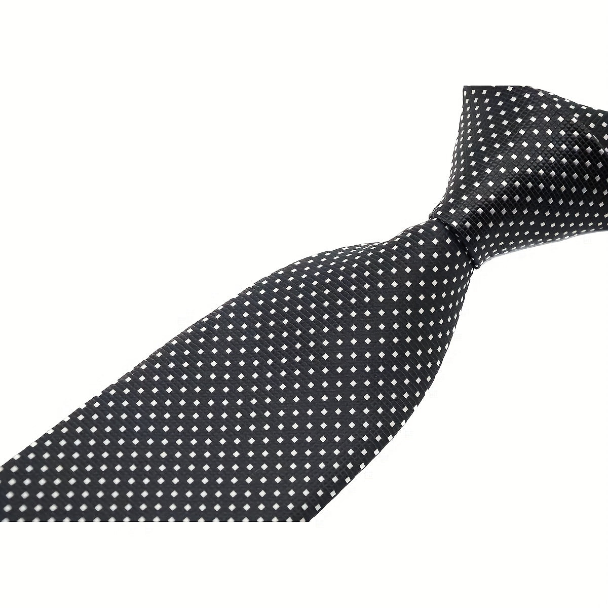 Men's Classic Plaid Style Dot Tie Box Packaging