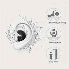 Spiral Silicone Earplugs with Box for Swimmers Divers Surfers