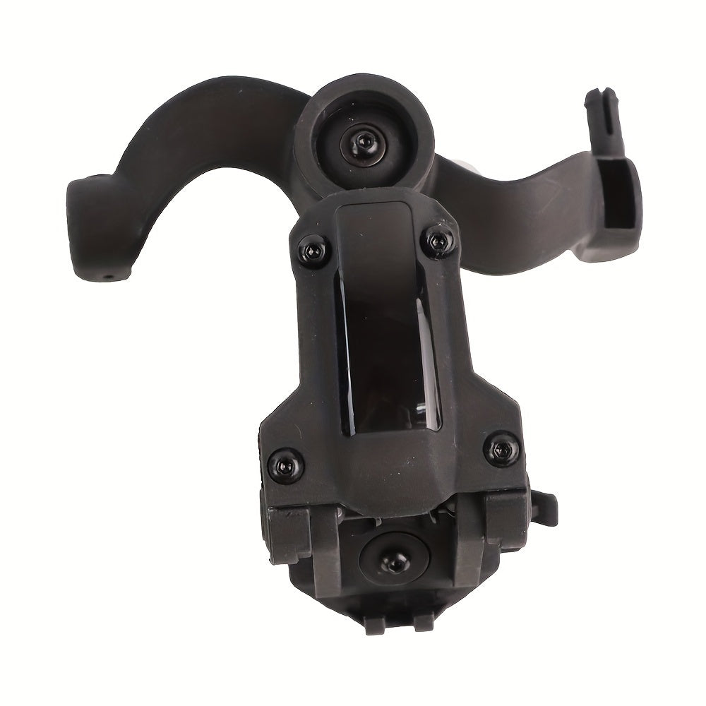 Headset Mounts Helmet Rail Adapter Rotative Adjustable Headphone Bracket
