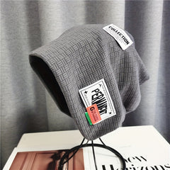 Geometric Embossed Unisex Beanie Hip Hop Slouchy Hat