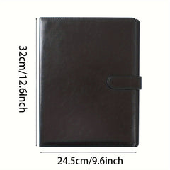A4 Leather File Folder Business Manager Folder