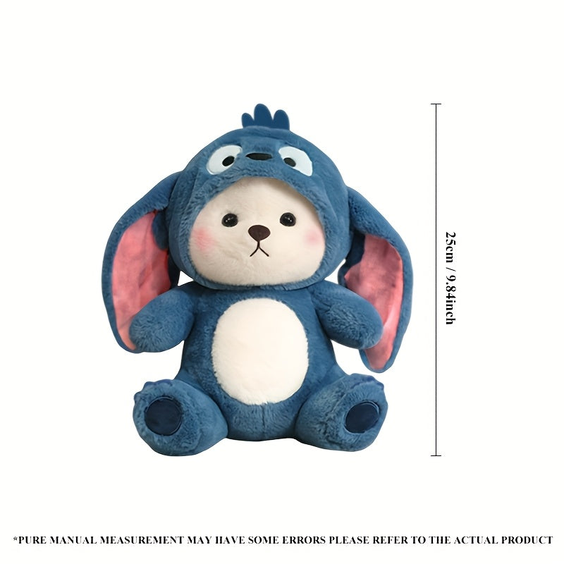 Transformation Bear Plush Toy Little Bear Doll Birthday Gift