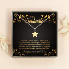 Girls' Stars Necklace Fairy Lucky Symbol Blessing Jewelry