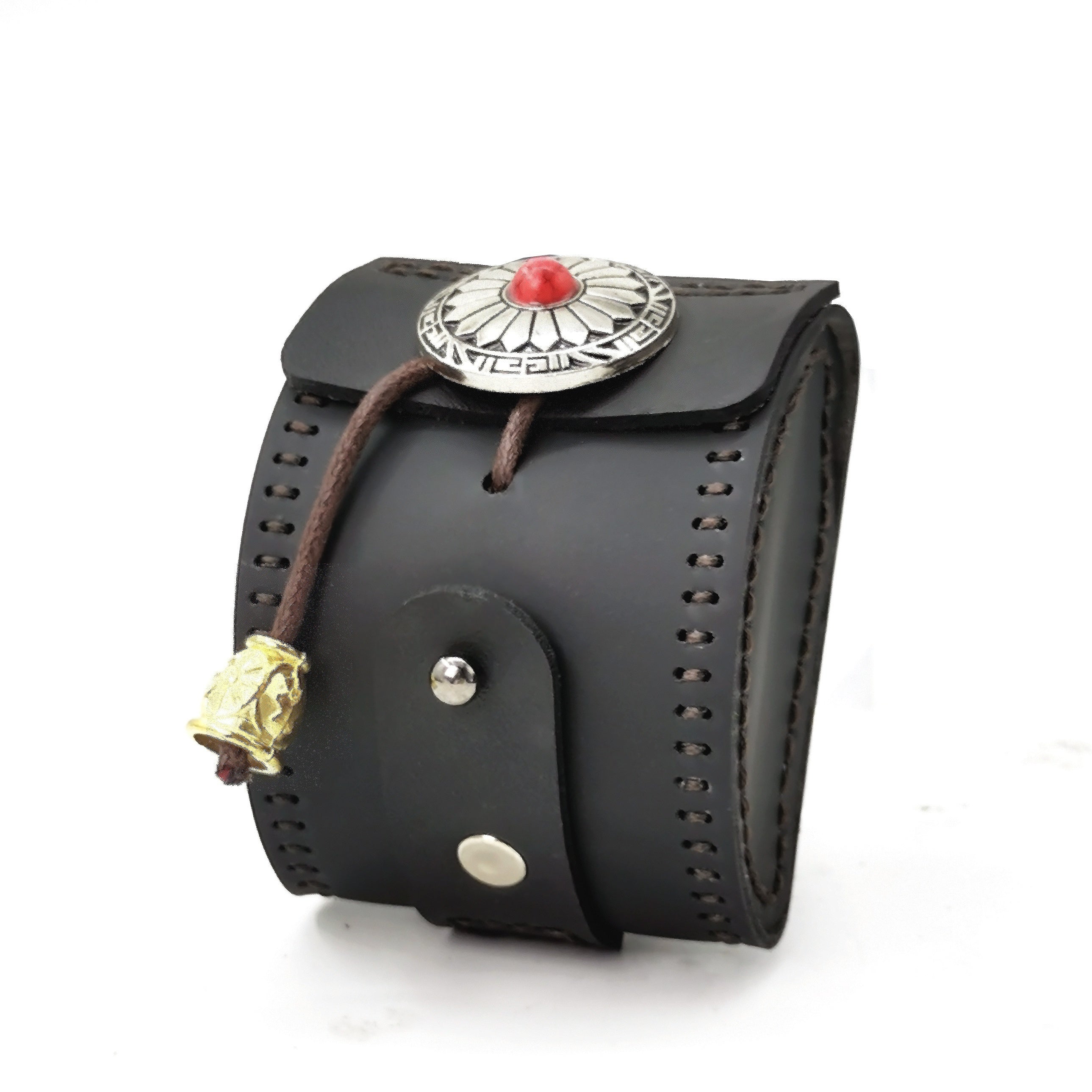 Leather Waist Pack Pellets Ammo Bag Utility Pouch