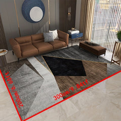 Modern Stylish Area Rug Non slip Soft Comfortable Home Decor