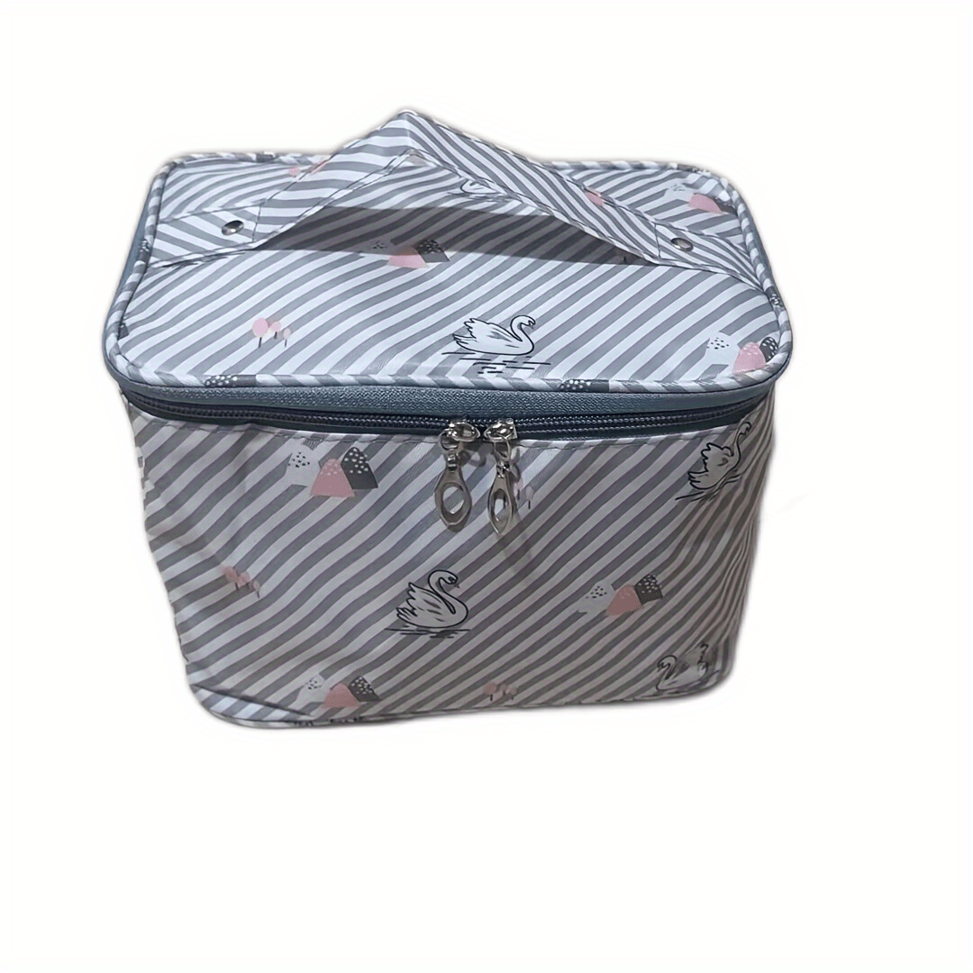 Cartoon Travel Cosmetic Bag Zipper Makeup Organizer Toiletry Wash Bag
