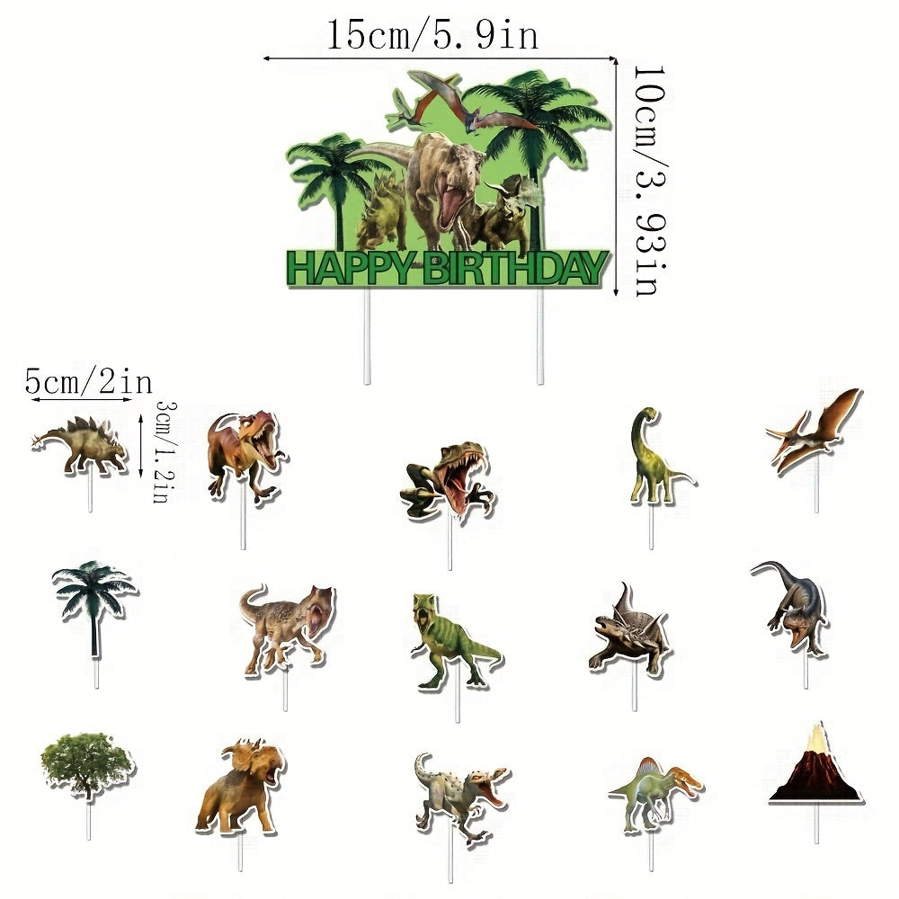 Dinosaur Birthday Party Decoration Set