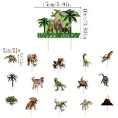 Dinosaur Birthday Party Decoration Set