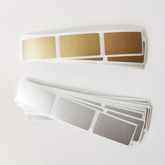 100pcs 42mm Scratch Off Sticker DIY Game Card Coupon
