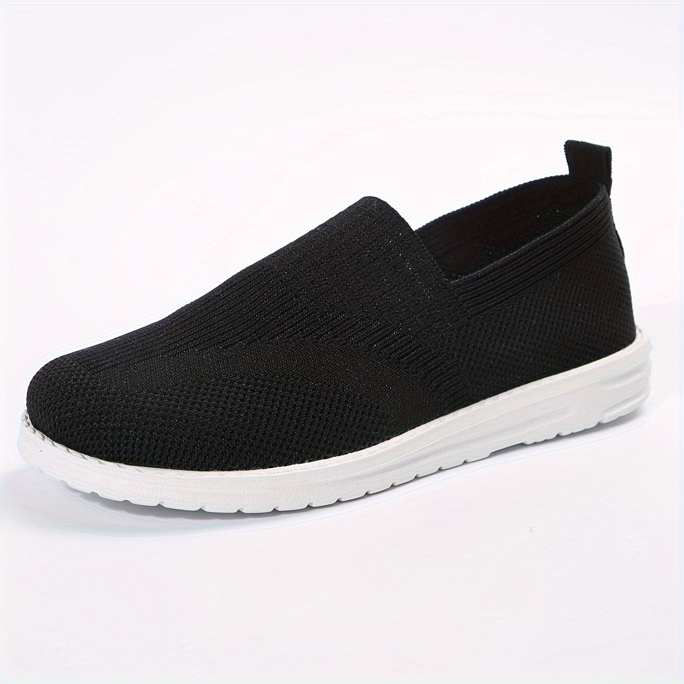 Women's Lightweight Knit Slip-on Walking Shoes