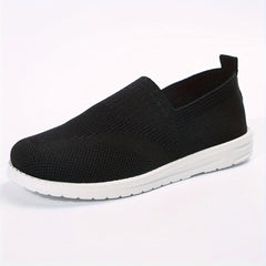 Women's Lightweight Knit Slip-on Walking Shoes