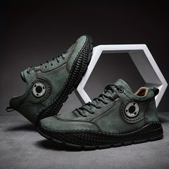 Men's Vintage High Top Lace Up Boots