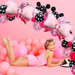 119pc Pink Balloon Garland Set for Girls' Birthday Wedding Baby Shower