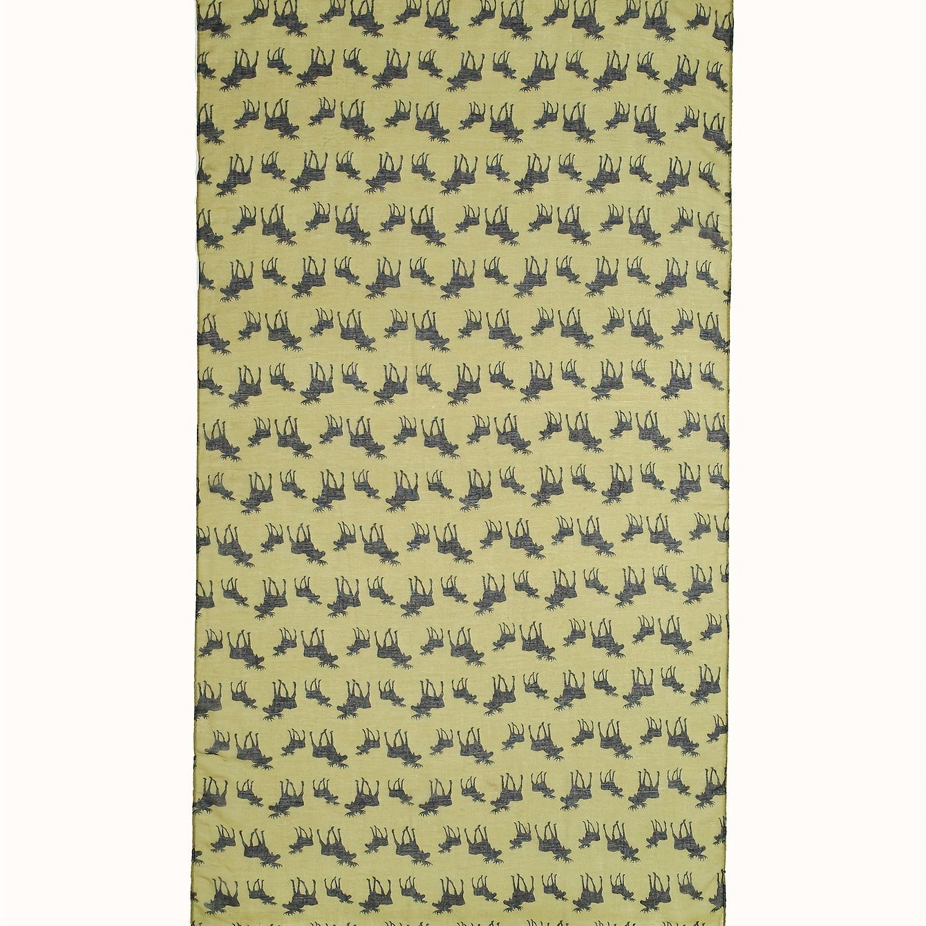 Animal Printed Yarn Scarf Long Sunscreen Shawl Breathable Warm