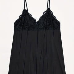 Nightgown Women's Plus V Neck Slip Dress Babydoll Nightdress