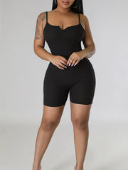 Sexy V Neck Yoga Jumpsuit Quick Dry Fitness Romper