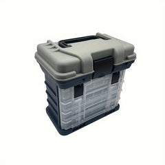 Large 4-Layer Storage Box for Fishing Tackle