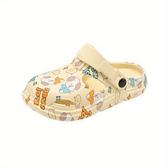 Kids Cartoon Dinosaur Clogs Non Slip Sandals