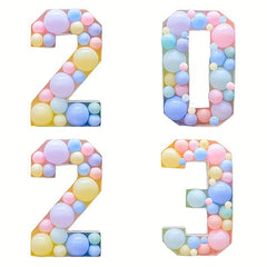 Giant Number 0 9 Balloon For Balloon Arch Kit Birthday Decor