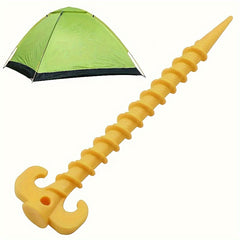 10pcs Camping Peg Ground Nails Screw Stakes for Outdoor Tent Hiking