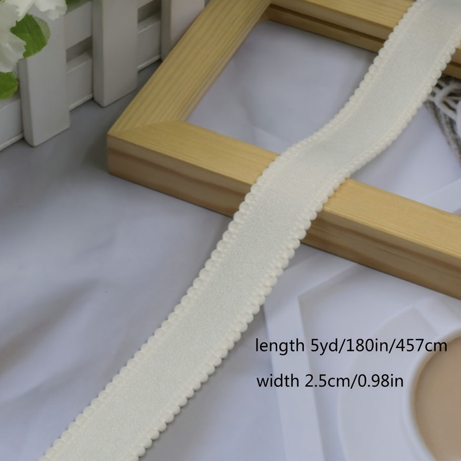 1pc Serrated Lace Cake Bouquet Packaging Bows 4.57m x 2.49cm