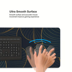 Large Gaming Mouse Pad With Rubber Base 35.4in X 15.7in