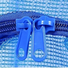 4-Layer Foldable Food Dehydrator with Zip Opening Hanging Nylon Net