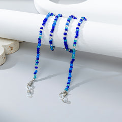 Colorful Beaded Glasses Chain Strap for Women Girls