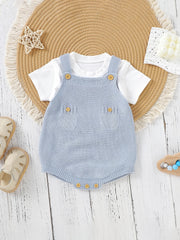 Baby Boys Sleeveless Knit Onesie Clothes