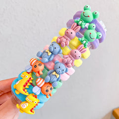 10pcs Sunflower Hair Tie Rope for Girls Kids