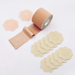 Invisible Breast Lift Tape & 5 Pairs Nipple Pasties