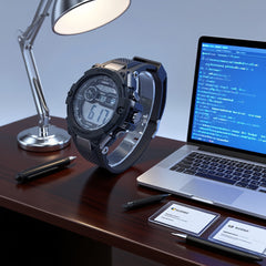 Youth Timer Watch Alarm Luminous Sports Timer