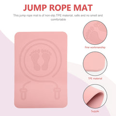 Thickened Non-slip TPE Yoga Mat for Pilates Skipping