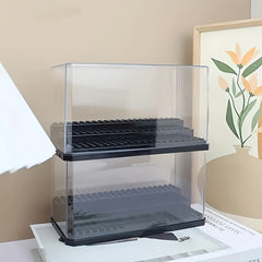ABS Building Block Display Case with Storage for Toys